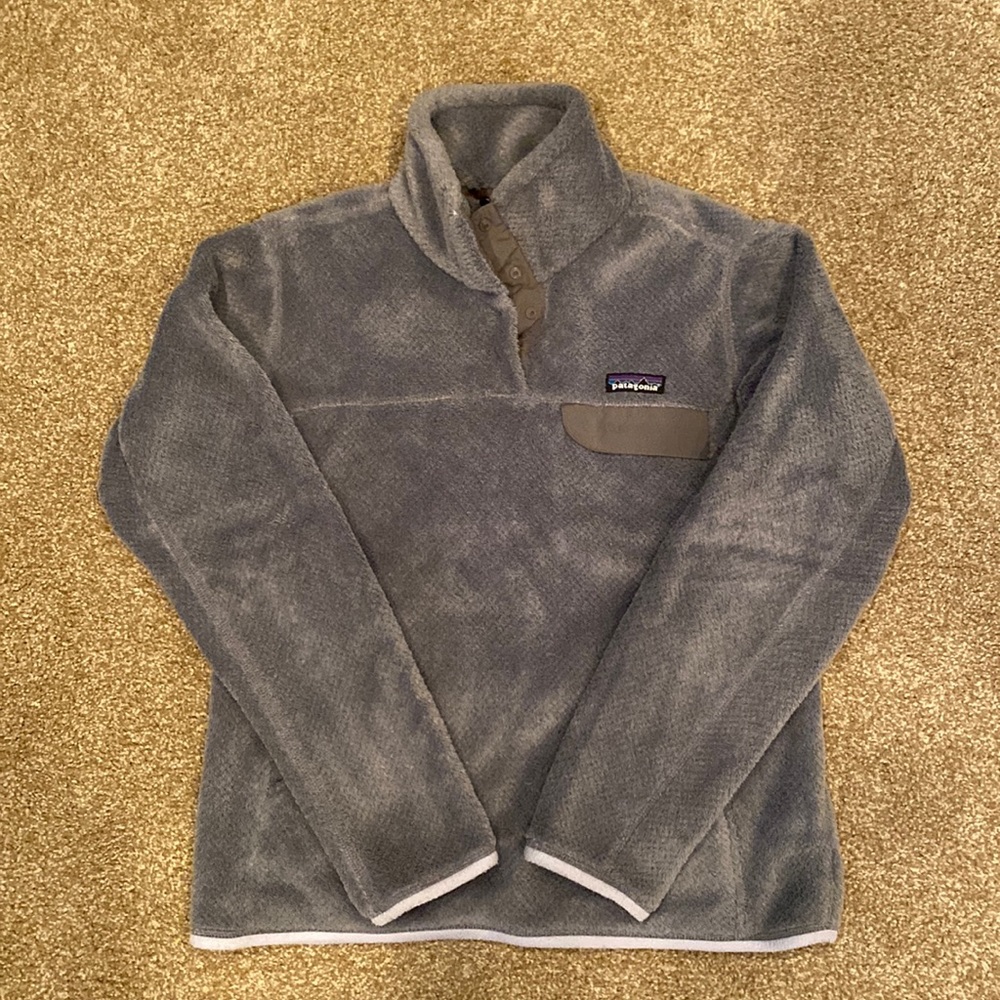Patagonia Womens retool snap T fleece pullover